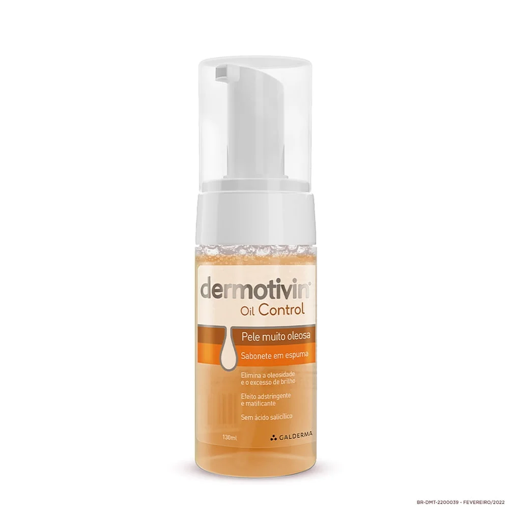 Sabonete em Espuma Facial Dermotivin Control130ml