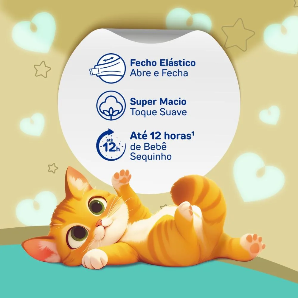 Fralda Amorável Premium M 68 Unidades