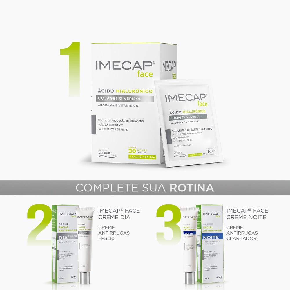 Imecap Face Colágeno em Pó