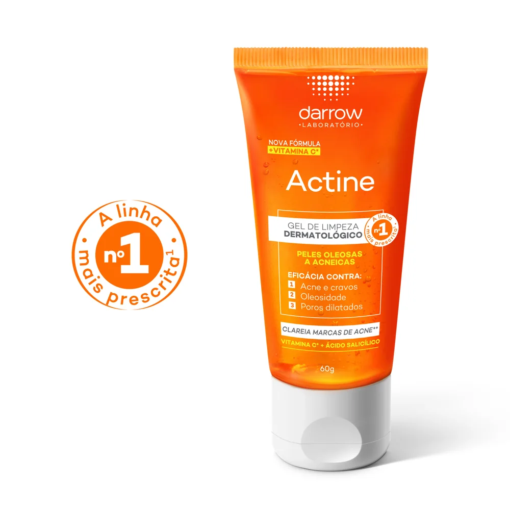 Gel de Limpeza Facial Darrow Actine Antioleosidade 60g