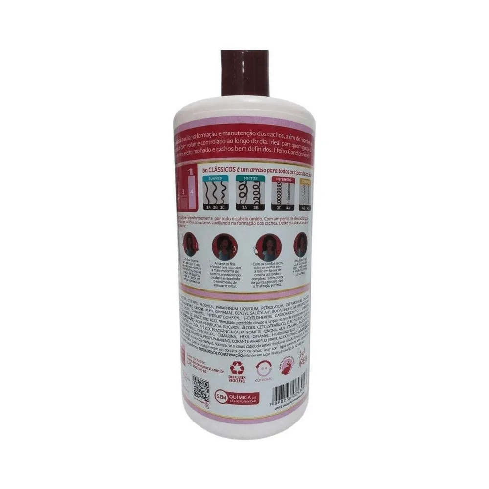 Creme de Pentear Beleza Natural Cachos Intensos 1000ml