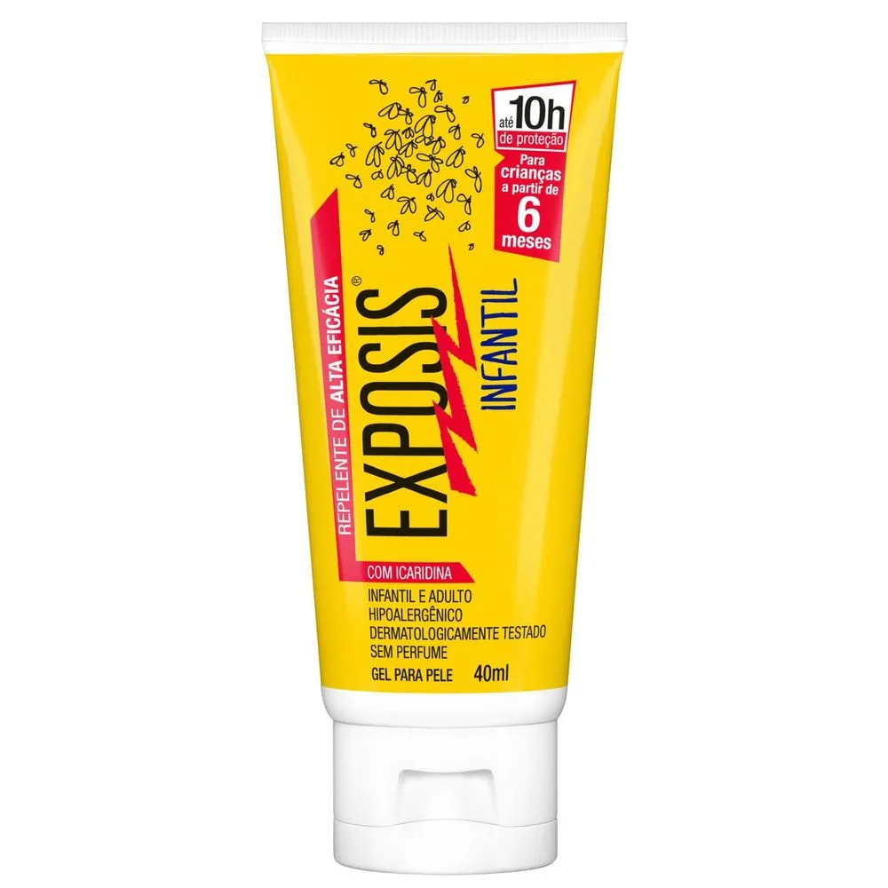 Repelente Exposis Infantil Gel 40ml