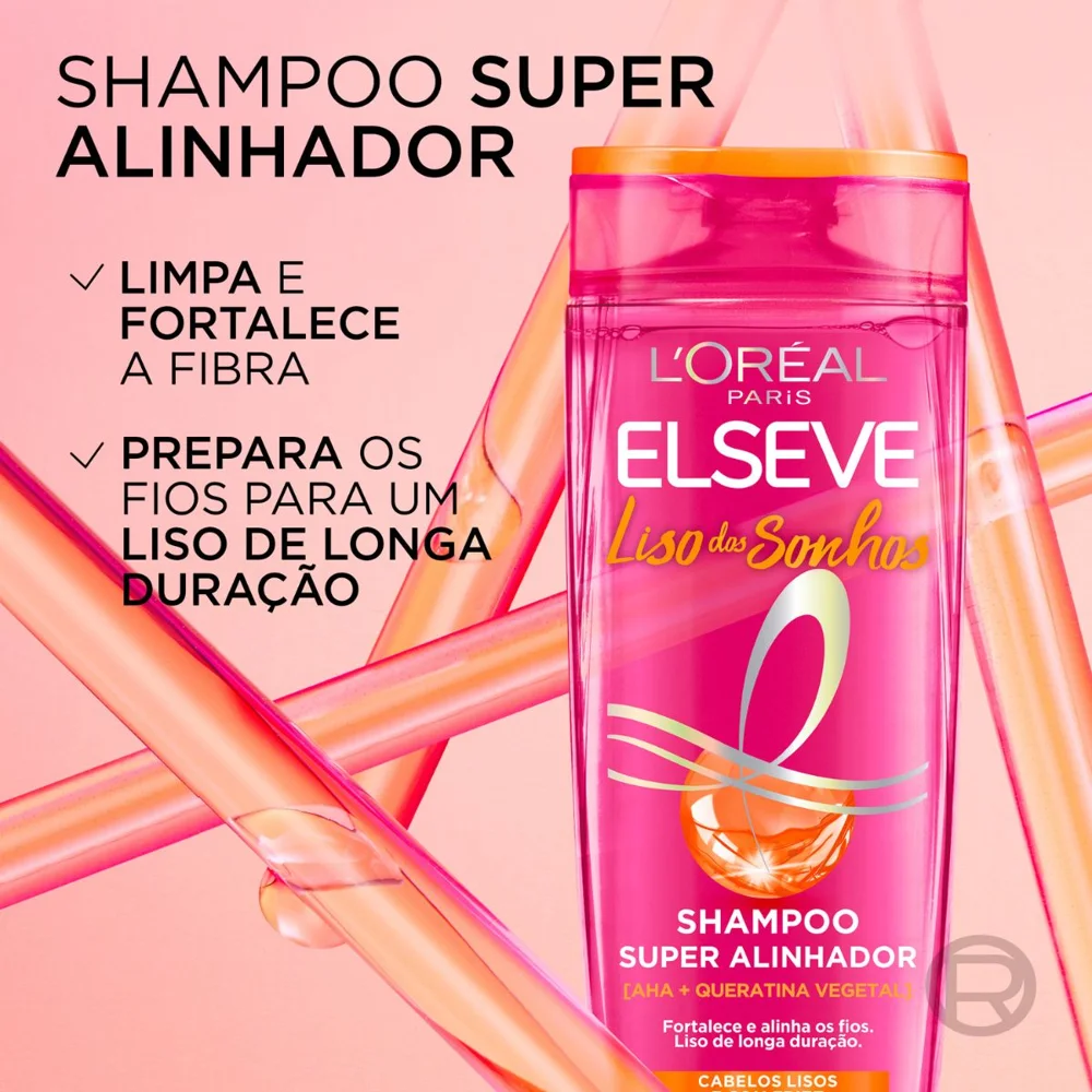 Shampoo Elseve Liso dos Sonhos Super Alinhador 400ml