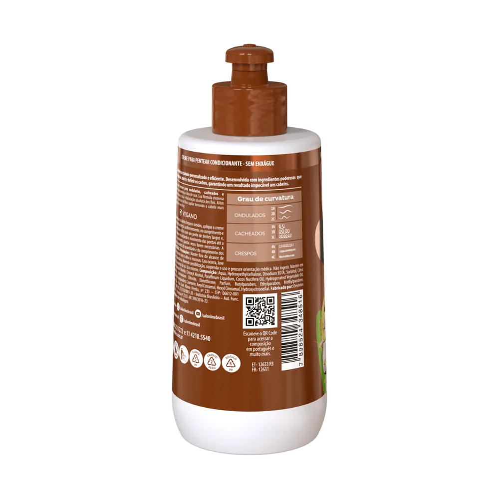 Creme de Pentear Salon Line SOS Cachos Coco 300ml