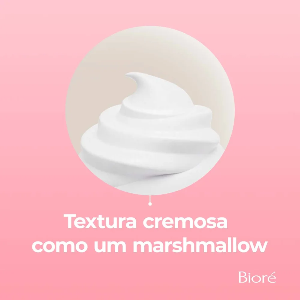 Sabonete Facial Bioré Marshmallow Whip Cleansing Moisture 150ml