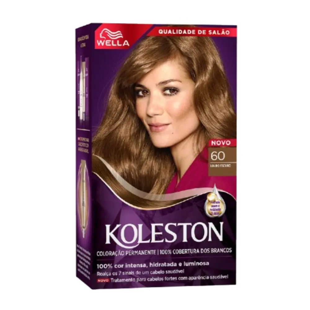 Tintura Koleston louro escuro 60