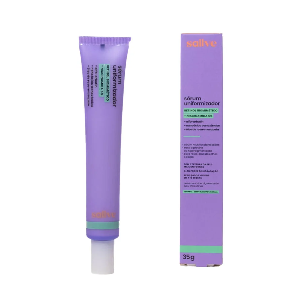 Sérum Facial Sallve Uniformizador 35g