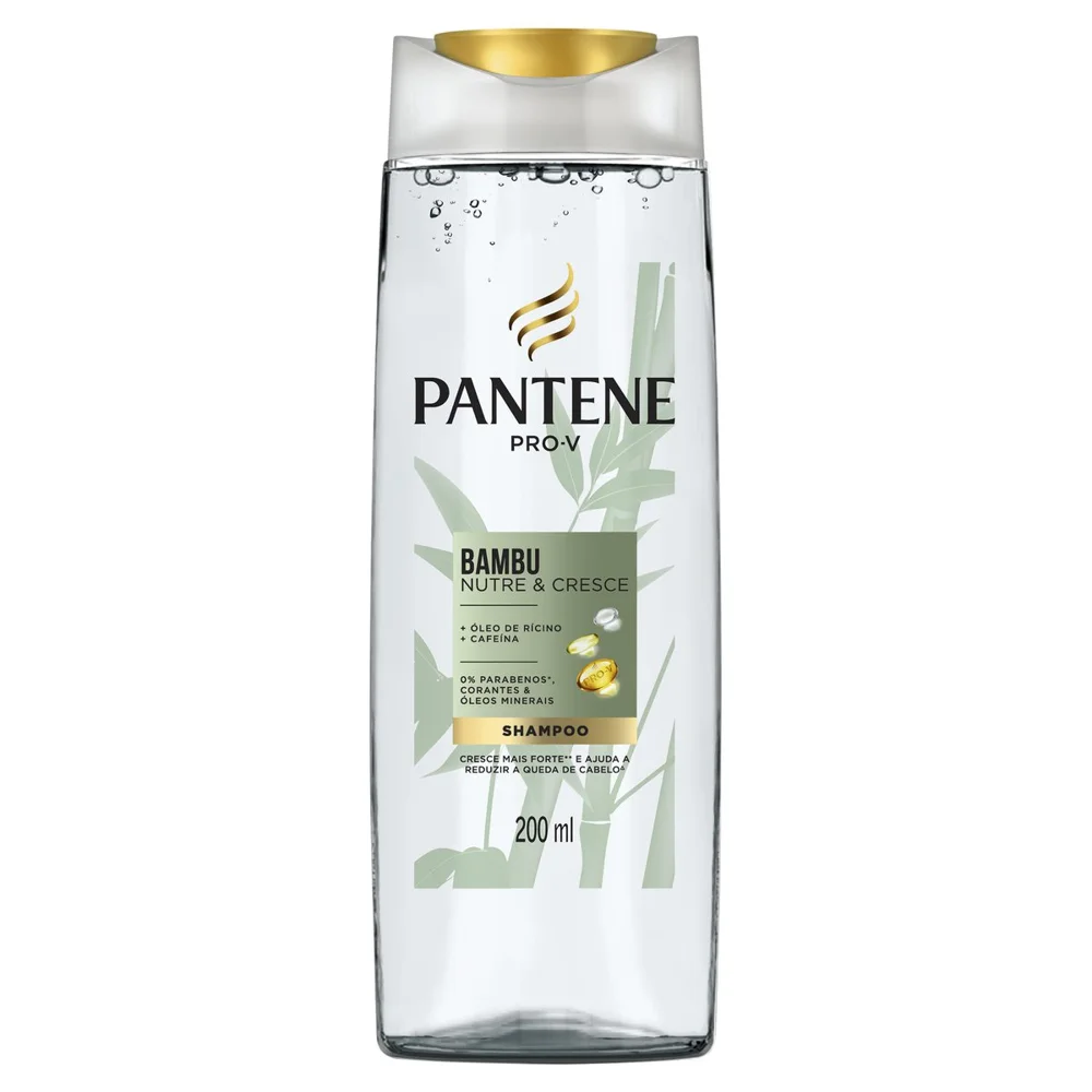 Shampoo Pantene Pro-V Bambu Nutre & Cresce 200ml