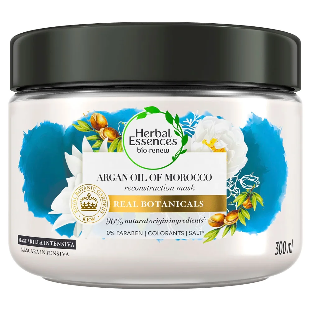 Máscara Para Tratamento Capilar Herbal Essences Óleo De Argan 300ml