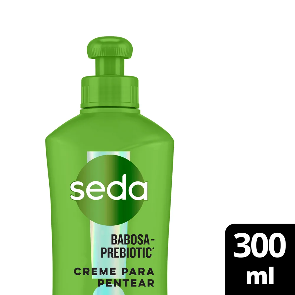 Creme Para Pentear Seda 5% Babosa-Prebiotic Oil Complex 300ml