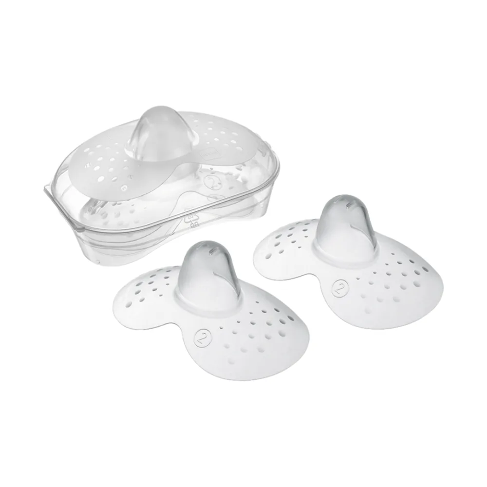 Protetor de Mamilo MAM Nipple Shields Regular Tamanho 2 2 Unidades + Estojo