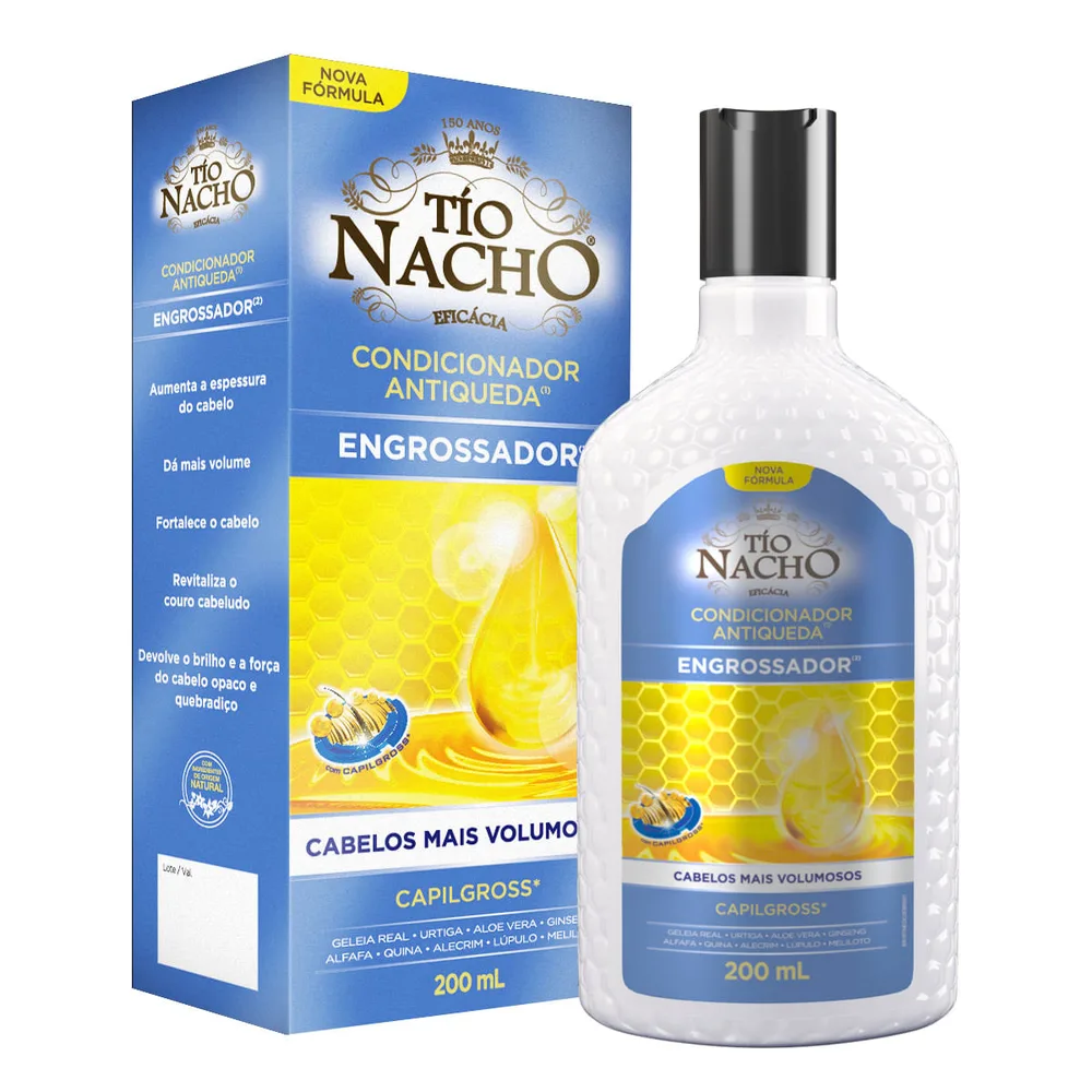 Condicionador Tío Nacho Engrossador Antiqueda Capillgross 200ml