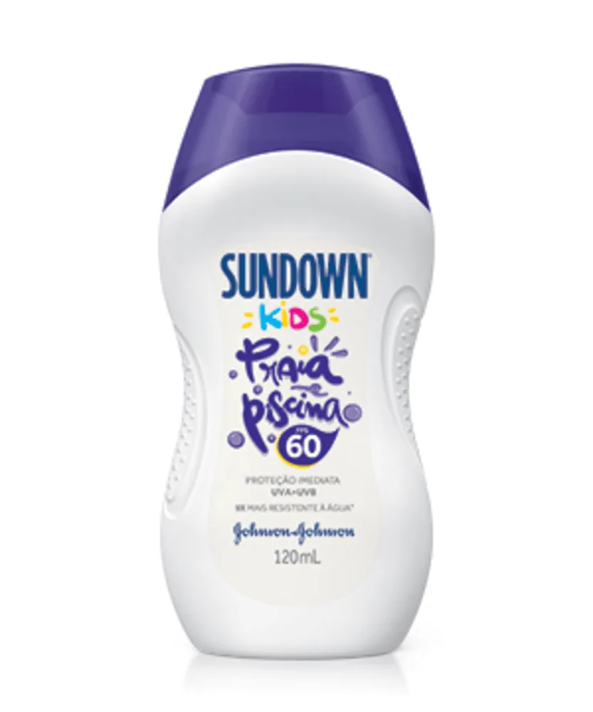 Protetor Solar Sundown Kids Praia e Piscina FPS60 120ml
