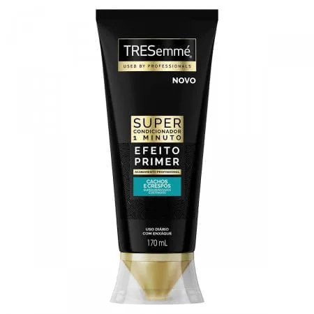 Super Condicionador TRESemmé 1 Minuto Efeito Prime Cachos e Crespos 170ml