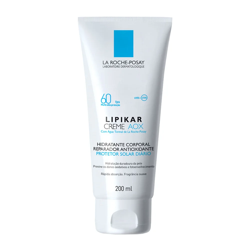 Creme Corporal La Roche-Posay Lipikar AOX Hidratante FPS 60 200ml