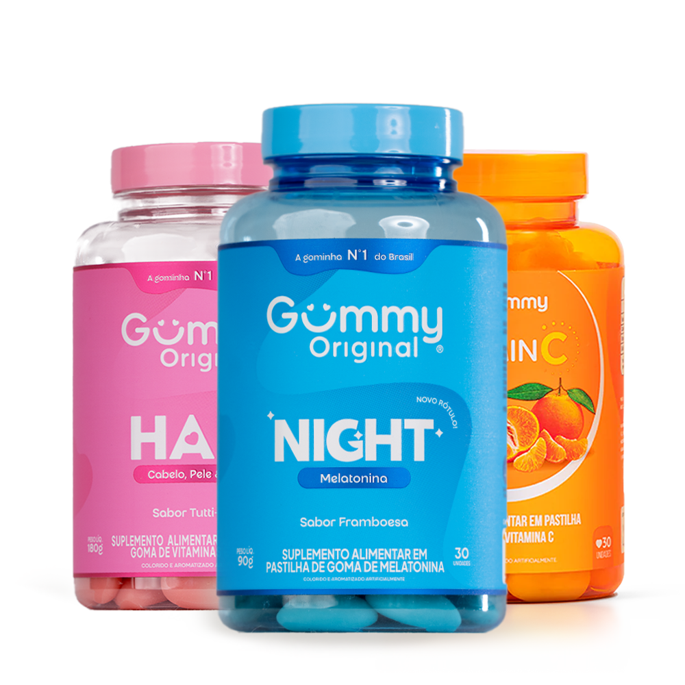Kit Gummy® Trio Cuidado Completo