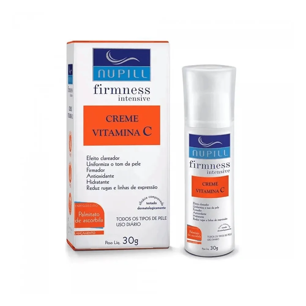 Creme Facial Nupill Firmness Intensive Vitamina C Clareador 30g