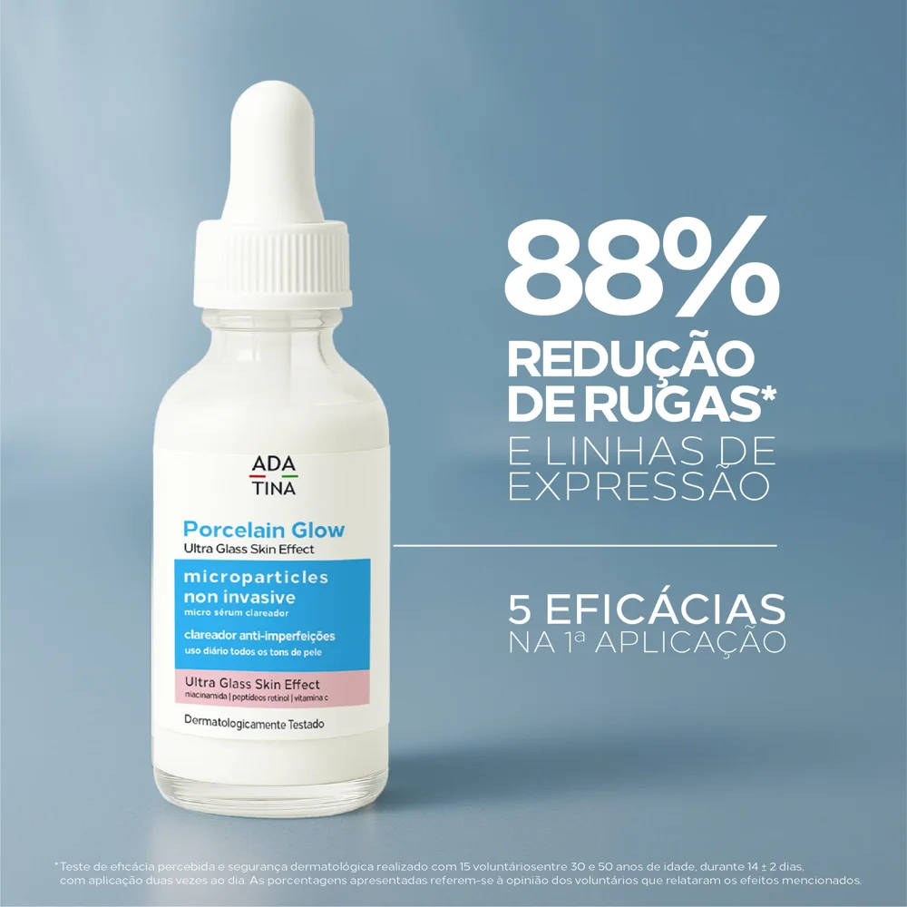 Sérum Porcelain Glow Ultra Glass Skin Ada Tina Clareador