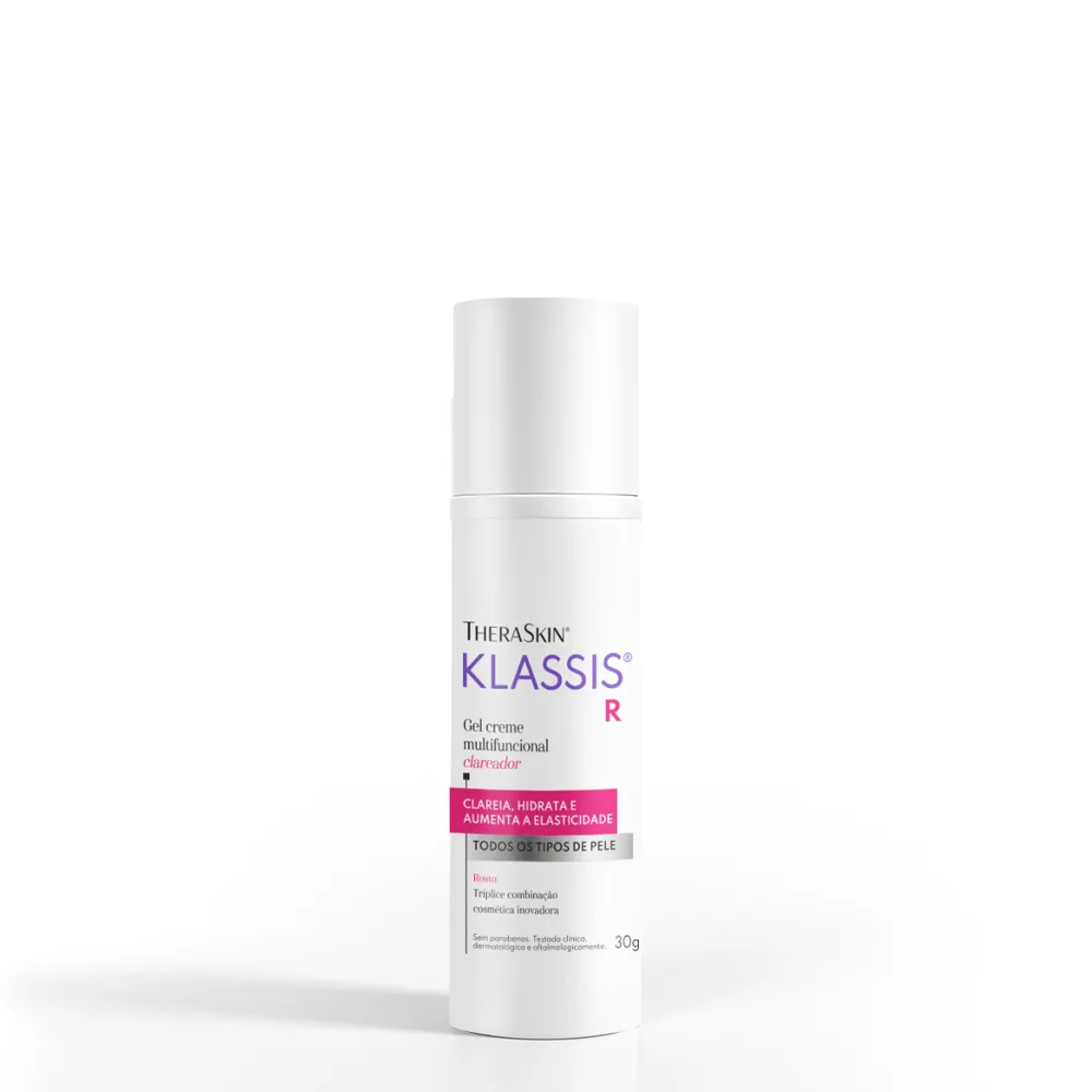 Gel Creme Facial Theraskin Klassis R Clareador 30g