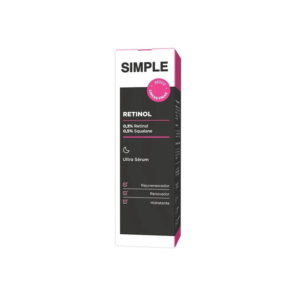 Sérum Facial Simple Organic Retinol 30ml