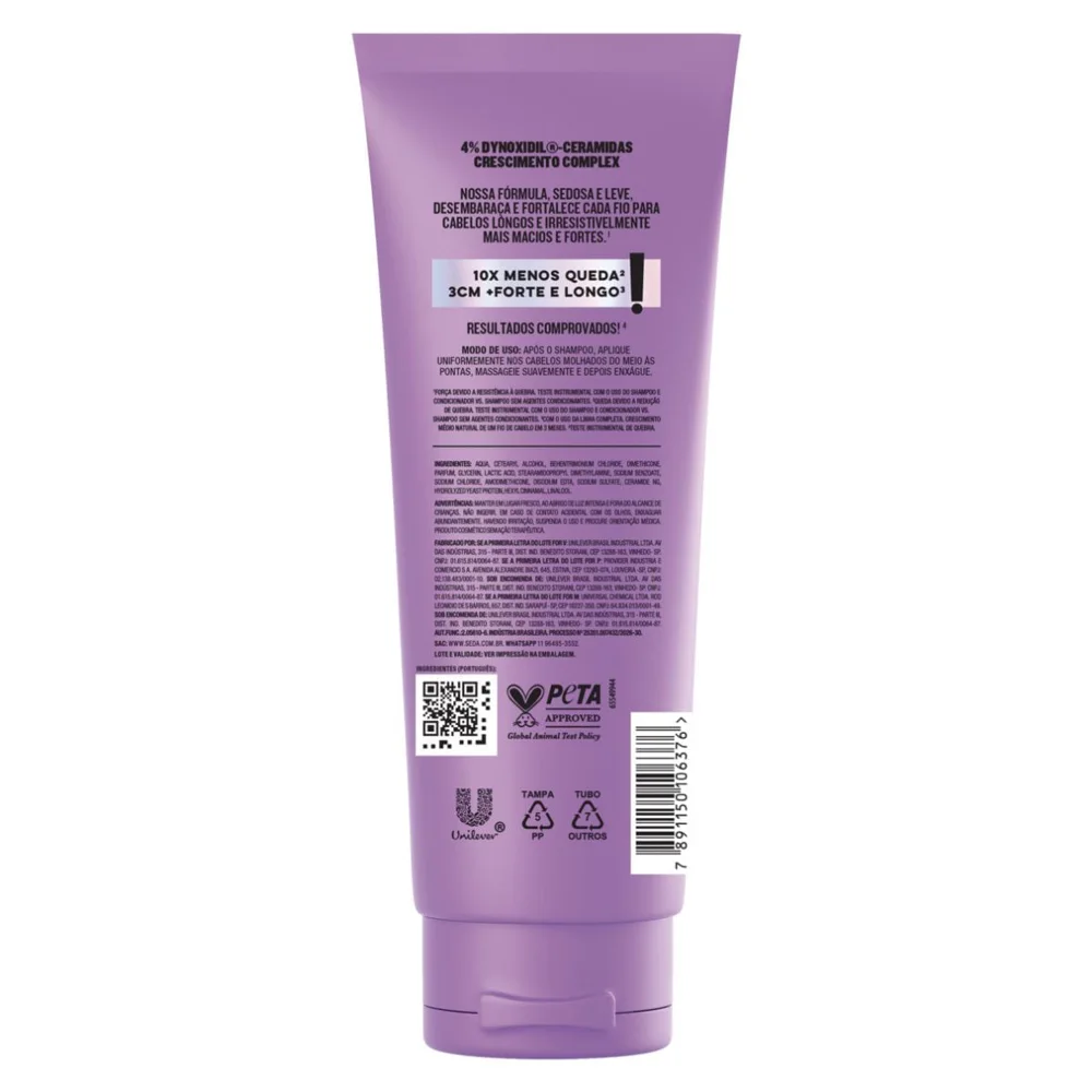 Condicionador Seda Mega Crescimento 250ml