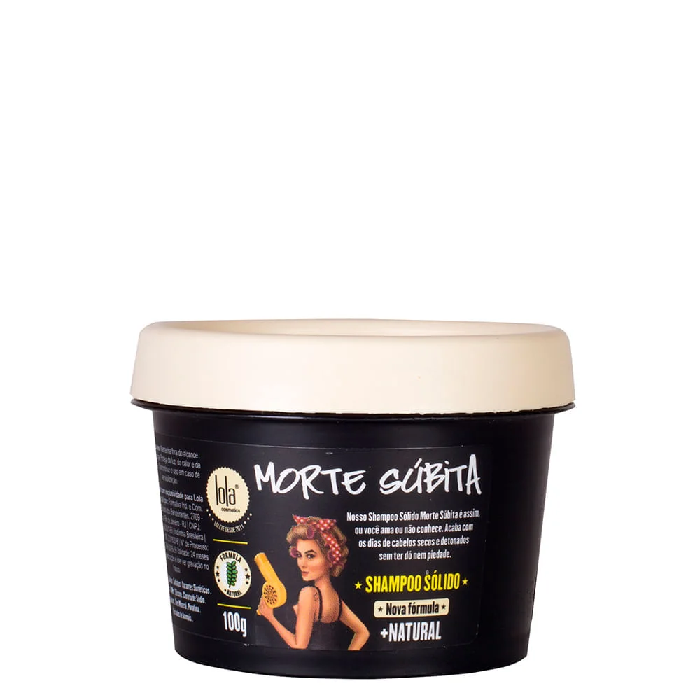 Lola Cosmetics - Shampoo Sólido Morte Súbita - 100g