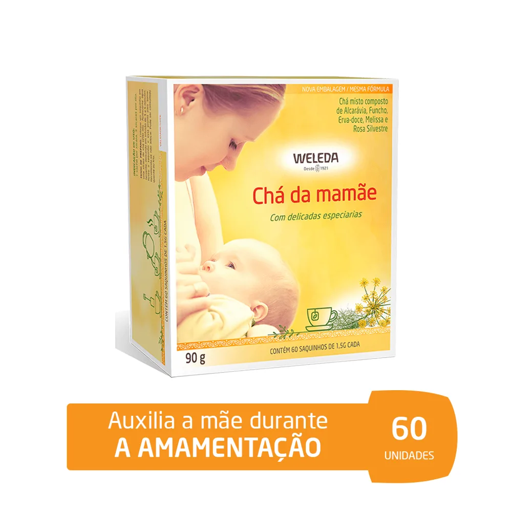 Chá Weleda Misto para Mamãe 60 Sachês