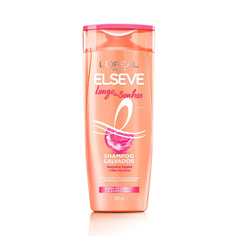 Shampoo Elseve Longo dos Sonhos Salvador 400ml