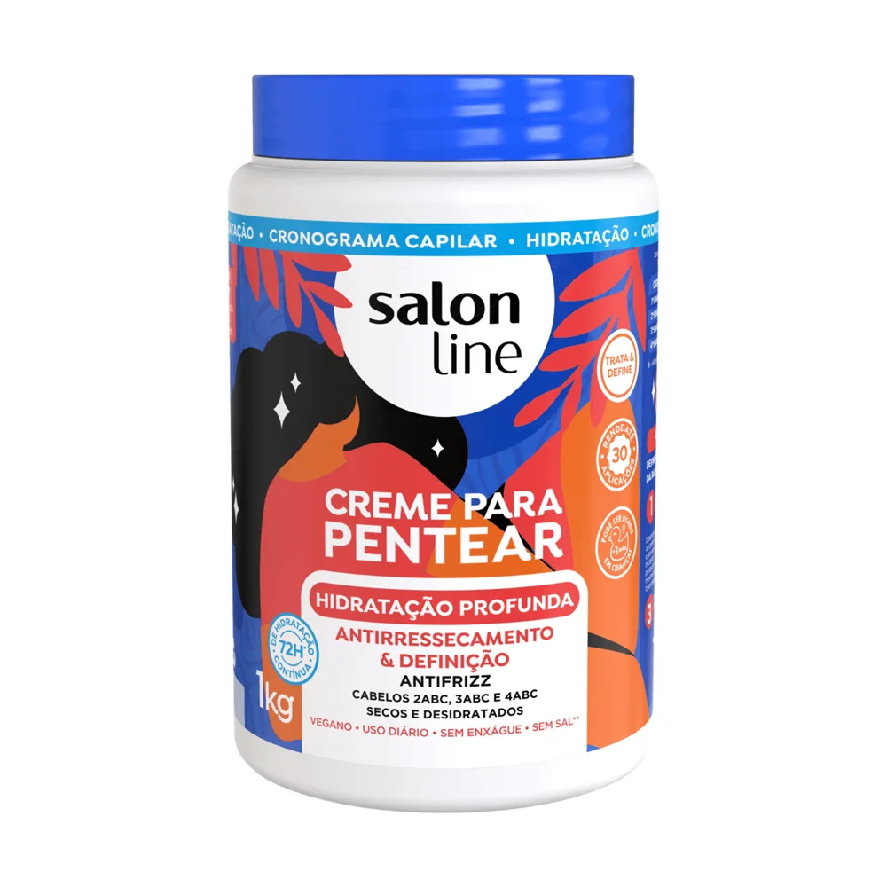 Creme de Pentear Salon Line Hidratação Profunda Vegano 1Kg