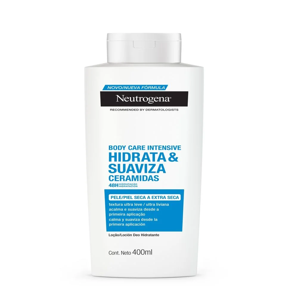Loção Corporal Neutrogena Body Care Intensive Hidrata e Suaviza com Ceramidas 400ml