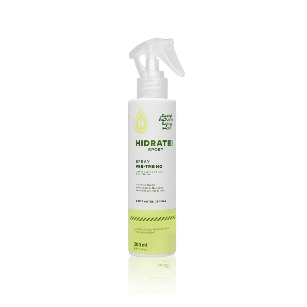 Spray Fixador Hidratei Sport pré-Treino 200ml