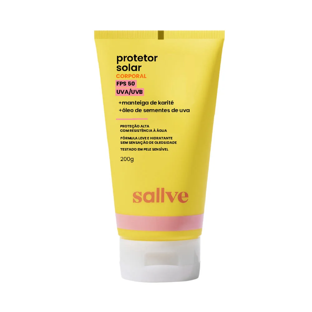 Protetor Solar Sallve FPS50 200g
