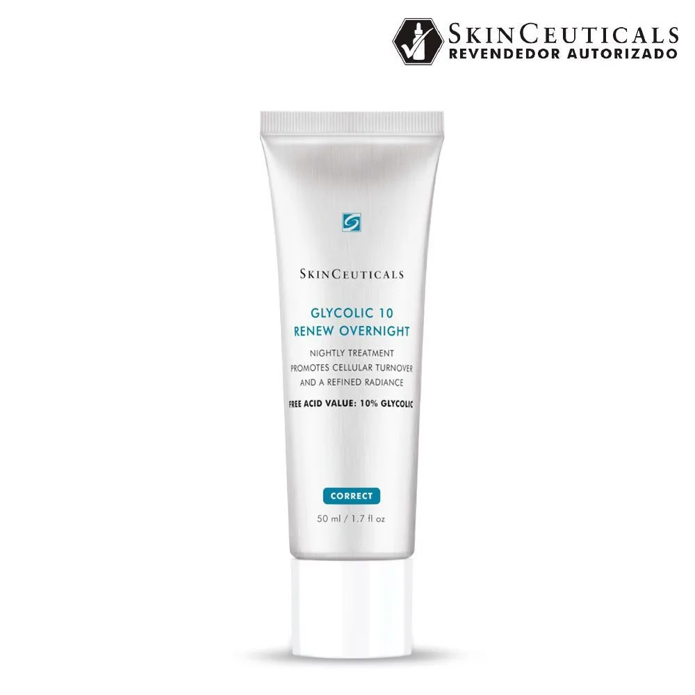 Creme Facial SkinCeuticals Glycolic 10 Renew Overnight com Ácido Glicólico 10% 50ml