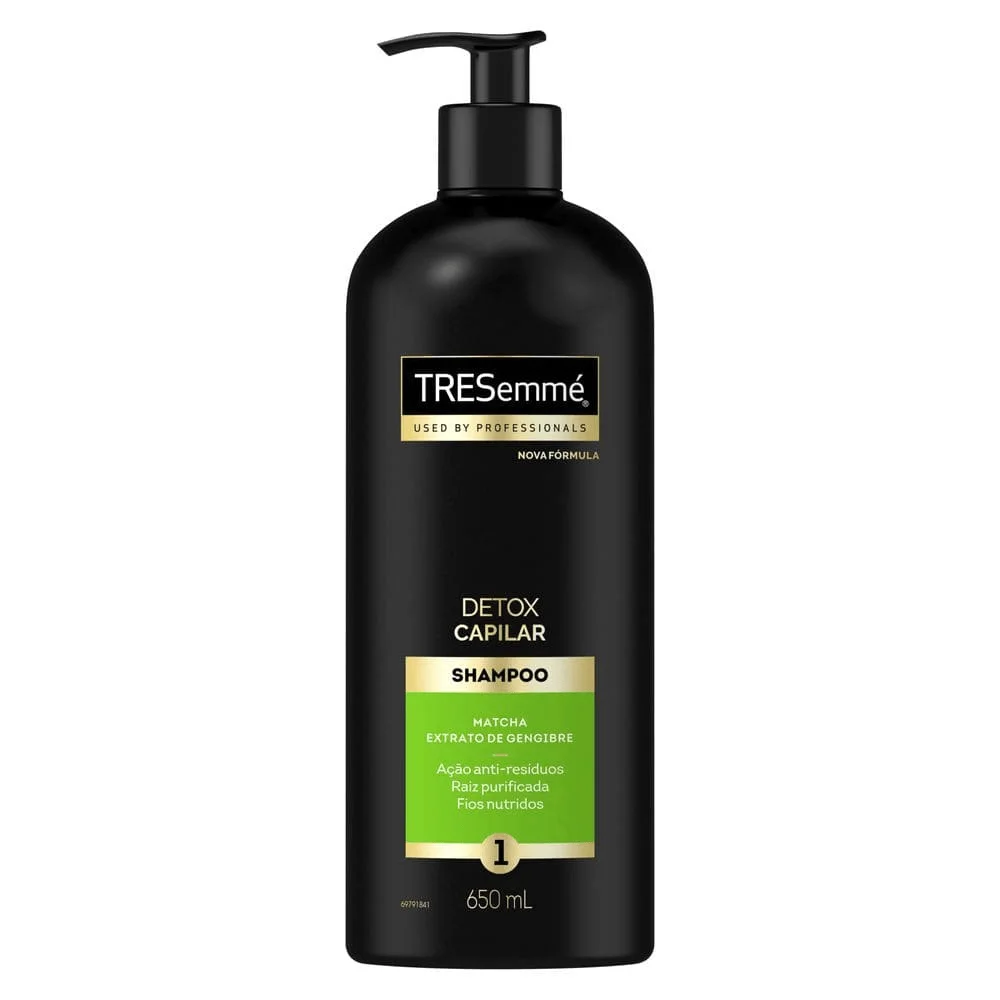 Shampoo TRESemmé Detox Capilar Micelar Matcha e Gengibre 650ml