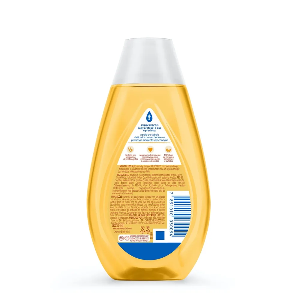 Shampoo Infantil Johnson's Baby Chega de Lágrimas 200ml
