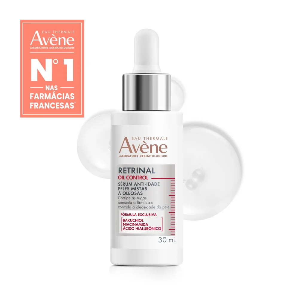 Sérum Facial Avène Retrinal Oil Control Peles Mistas E Oleosas 30ml