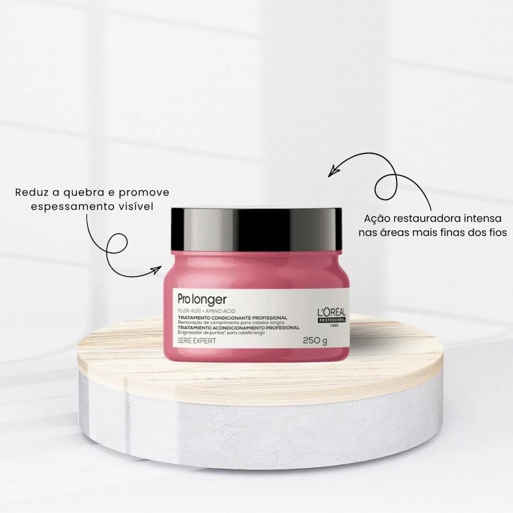 L'Oréal - Pro Longer Kit Shampoo e Máscara - 300ml/250ml