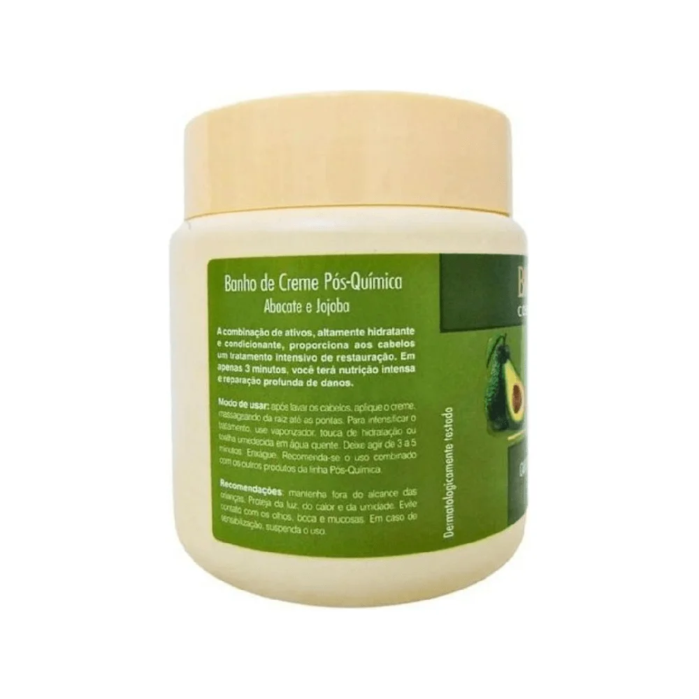 Creme de Tratamento Capilar Bio Extratus Pós-Química Abacate e Jojoba 250g
