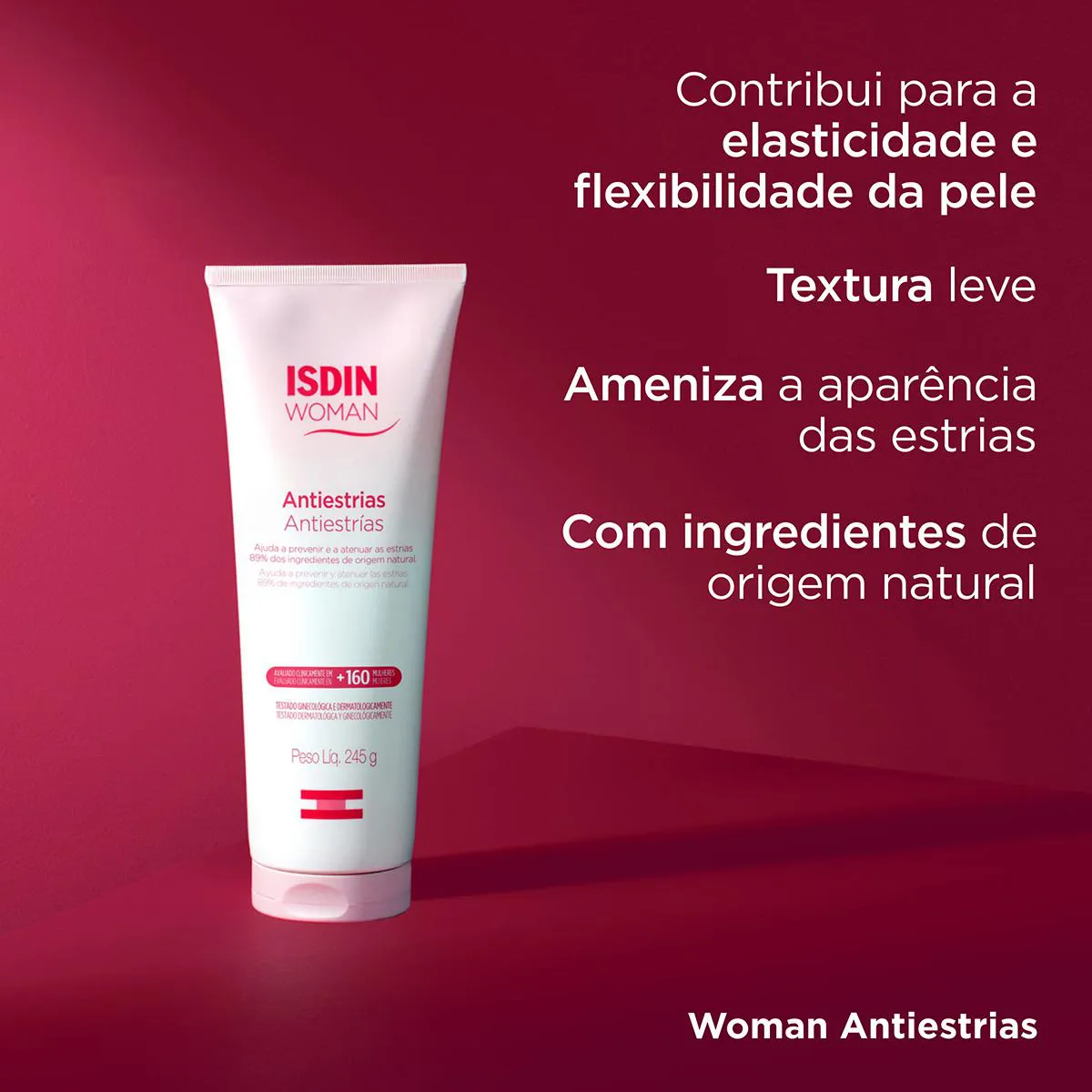 Isdin Woman Creme Antiestrias 250ml
