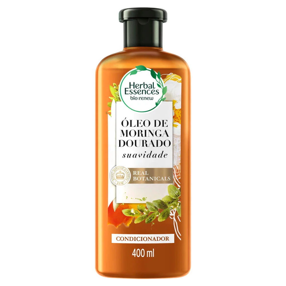 Condicionador Herbal Essences Bio Renew Suavidade Golden Moringa Oil 400ml