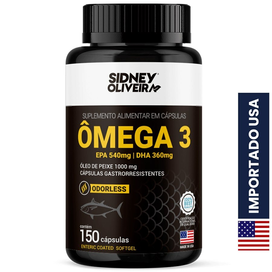 Ômega 3 TG Odorless 1000mg — 150 Cápsulas Softgel