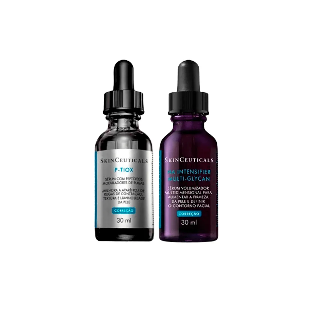 Kit Skinceuticals Sérum Facial Ha Intensifier Multi-Glycan 30ml + Sérum P-Tiox 30ml
