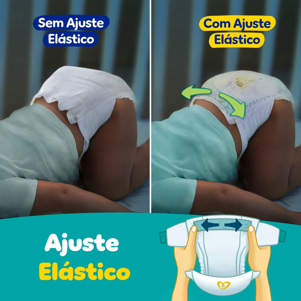 Fralda Pampers Confort Sec XG 92 Unidades