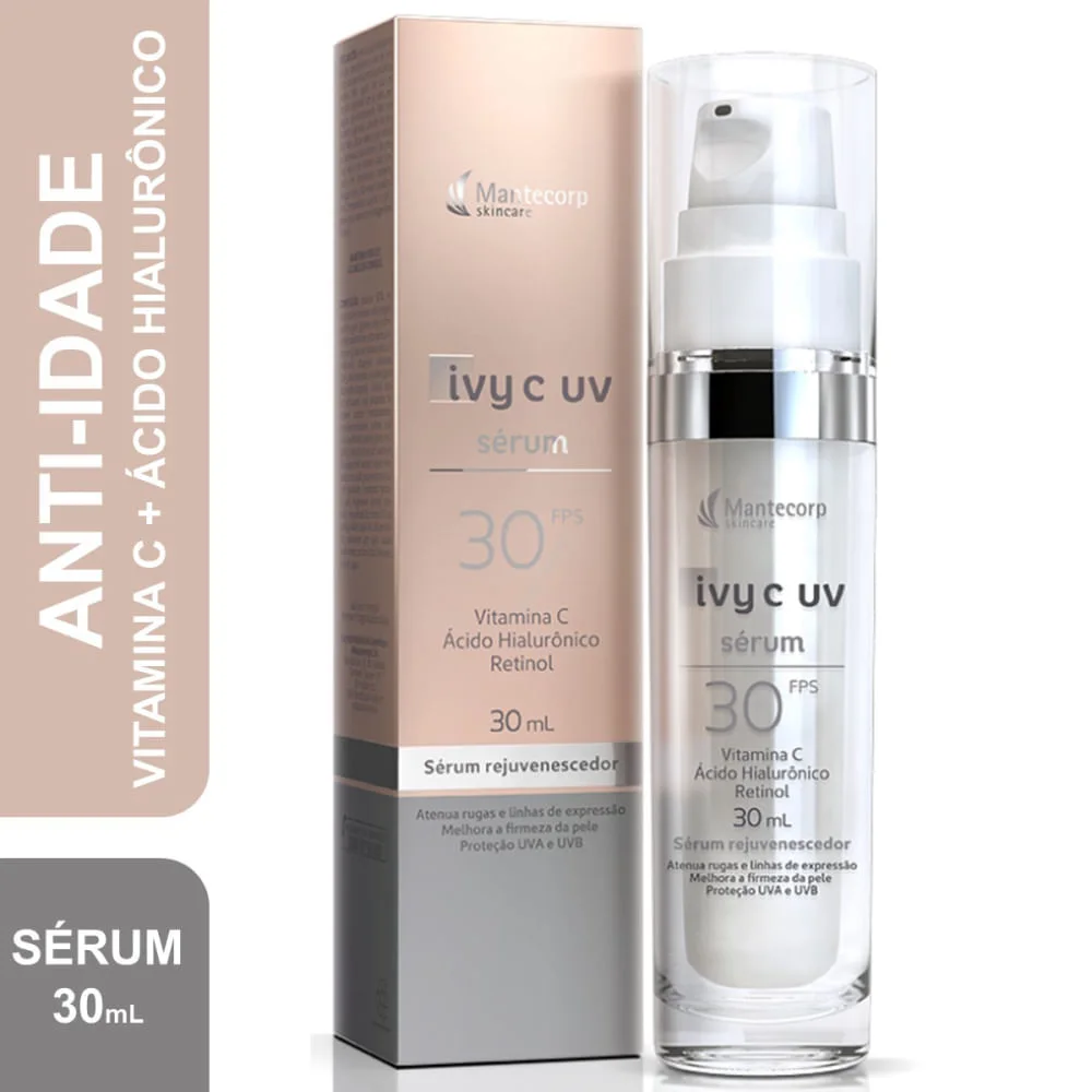 Sérum UV FPS 30 Mantecorp Ivy C 30ml