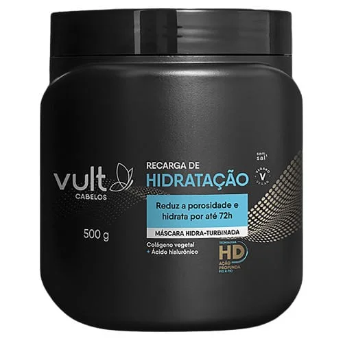 Máscara Capilar Vult Recarga de Hidratação 500g