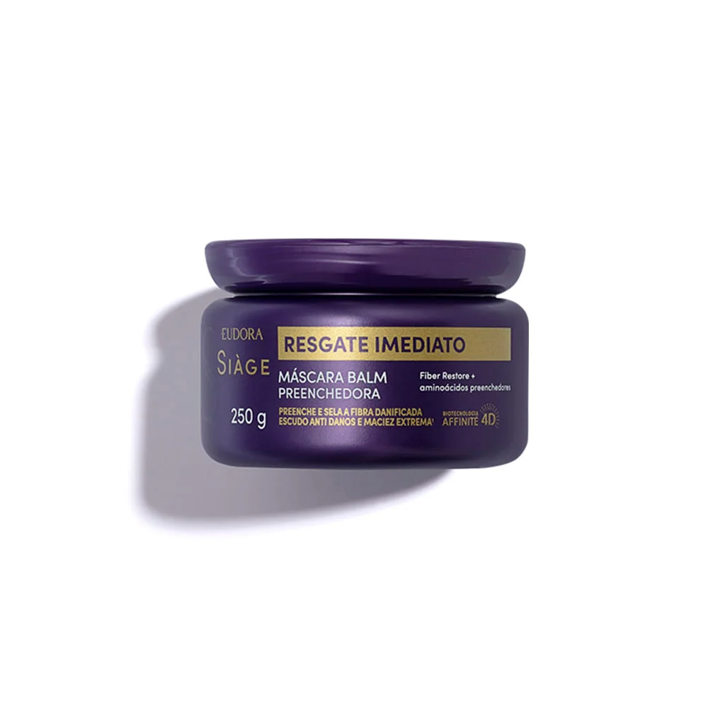 Máscara Capilar Eudora Siàge Resgate Imediato 250g