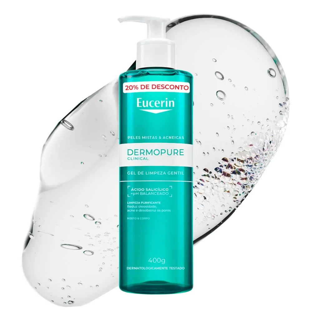 Gel De Limpeza Facial Eucerin Dermopure Gentil 400g
