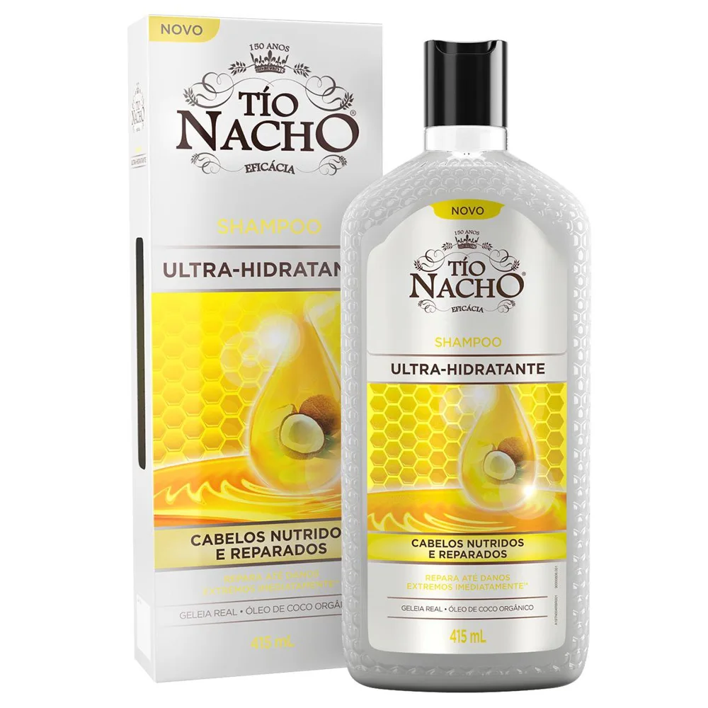 Shampoo Tío Nacho Ultra-Hidratante 415ml