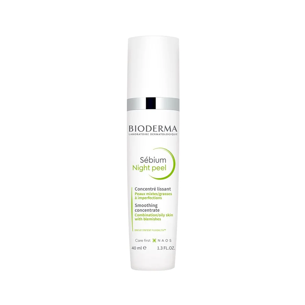 Sérum Bioderma Sébium Night Peel Renovador Peles Oleosas e Acneicas 40ml
