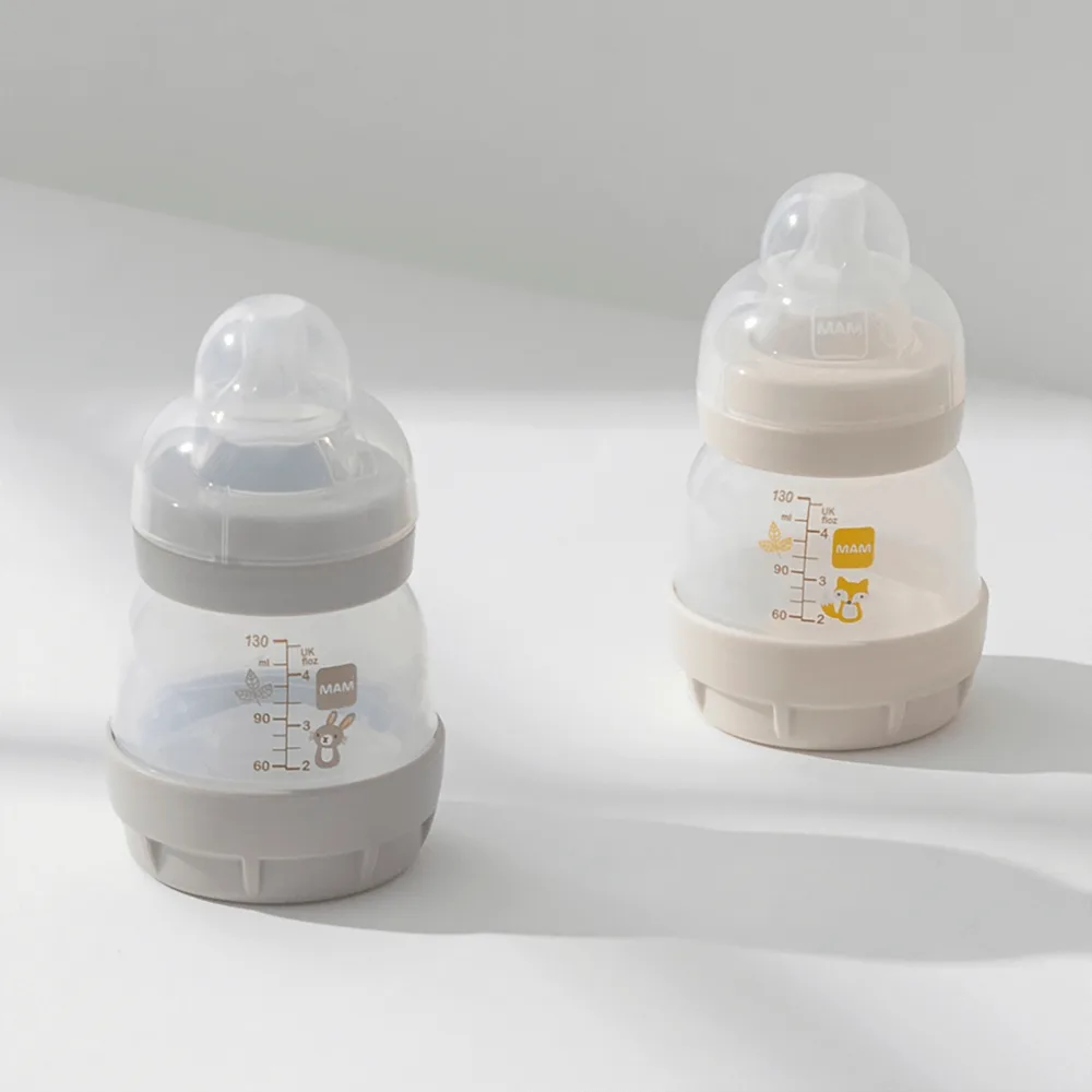 Mamadeira MAM Easy Start Anticólica Recém-Nascido Transparente 130ml 1 Unidade